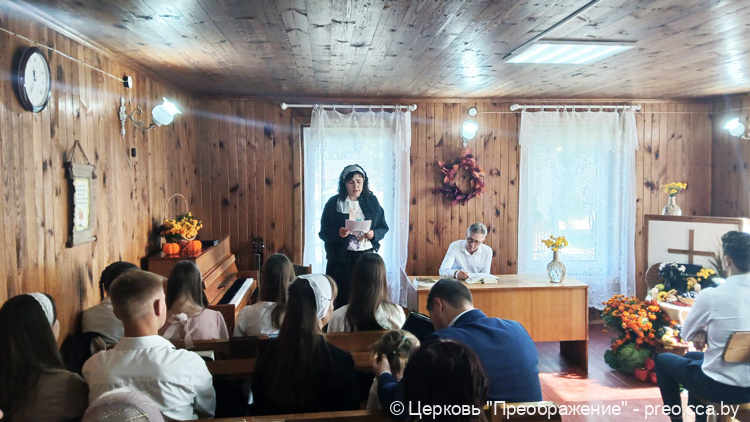 стихи в собрании ЕХБ